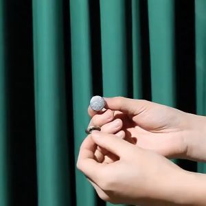 1 Pairs Curtain Magnetic Button Nail Free Detachable Window Curtain Close Magnet Buckle Adjustment Curtain Clip Room Accessories