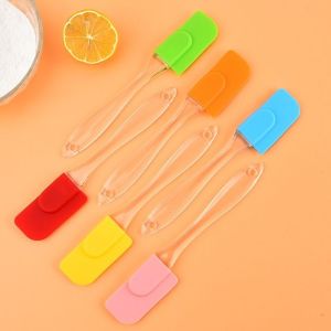 Spatula Silicone Anti Lengket / Alat Aduk Adonan Kue Mentega Tahan Panas
