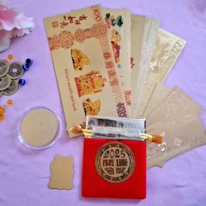 BSLS All Set 11Pcs 2025 Year of the Snake Lucky Charm for Business Success and Prosperity 2025 Gift