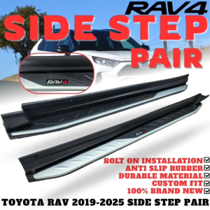 GECA RAV4 2019-2025 (ORIGINAL) SIDE STEP PAIR (12197)