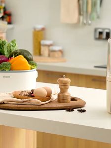 Thùng đựng gạo ngũ cốc ECOCO 6 ngăn thông minh chống ẩm Hộp đựng đồ khô các loại hạt đa năng mới Ecoco E2332-E2333