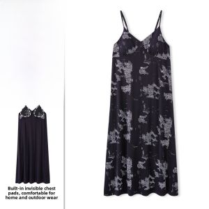 miiow | Cat Woman Summer Thin Dress Sleepwear Home Clothes Womens Style Sweet Cute Series Large Size Hanging Strap Sensation Dress