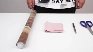 PVC Self-Adhesive Wood Grain Waterproof And Moisture-Proof Wallpaper/Vinyl Wall Sticker Suitable For Bedroom And Home Décor