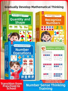 HPRETTY | Numeracy Initiation Intellectual Development Training Cards