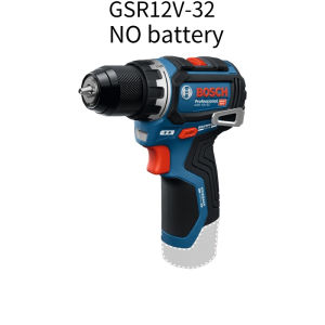 Bosch | Bosch Professional GSR 12V-32 Brushless Cordless Drill Driver 32Nm Torque Compact Power Tool for Home DIY Repair