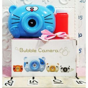 Terbaru BUBBLE CAMERA mainan gelembung sabun electric kamera ada music dan lampu