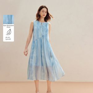 INMAN | French Design Dye Dress Sleeveless