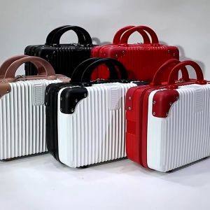 POLAR BEAR 14 Inch Luggage Bag Hand Luggage Cosmetic Bag Makeup Box Mini Cute Waterproof Box