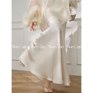 Plum Jan Spring 2026 Unique High-End round Neck Top And Halter Dress Set Womens Fashionable Two-Piece Suit Long Sleeve CleanFit