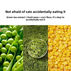 MONLEYTA | Green Tea Deodorizing Flushable Clumping Cat Litter