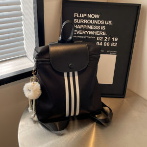 Large Capacity Commuter Travel Womens Backpack 2025 New Versatile Travel Bag Student Class Bookbag Nylon Material Zipper Closure