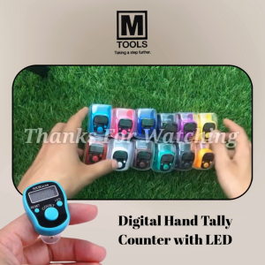 Digital Hand Tally Counter with LED