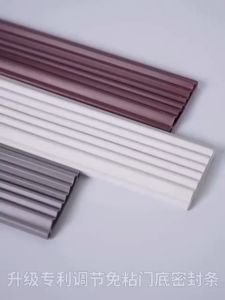 [SG Stock] WOODLES Door Strip Bottom Gap Seal Flexible 96cm Blocks Insects Bugs Dust Sound Aircon★Local Shipping and Support