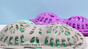 Silicone Bra Washing Bag for Washing Machine Dryer Cleaning Silicone Lingerie Bag for Towel Sports Bras Scarf Underwear Ties