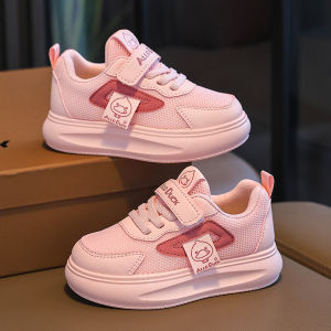JIFANPAUL | Breathable Mesh Childrens Sneakers 1-3 Years Old White