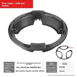 BESSGROUP | Anti-slip Energy-saving Windproof Gas Stove Support