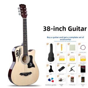 For Beginners Acoustic Wooden Guitar 41 inch