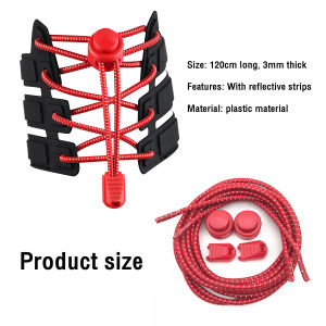 Nexlent Elastic Shoelaces No Tie Shoe Laces 120cm Stretching Lock Lazy Quick laces