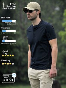 Free Soldier | Breathable Short Sleeve Running Hiking T-Shirt