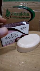 Sabun mandi herbal Kulit Manggis Sabun Pelembab kulit dan Meremajakan kulit HALAL BPOM 90gram