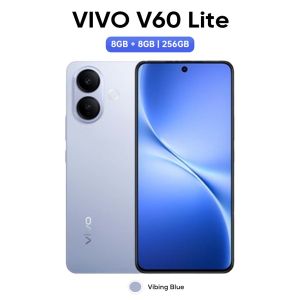 [Official Store] Vivo V60 Lite 5G  8/256GB 12/512GB Dimensity 7360-Turbo 100% Original Garansi Resmi