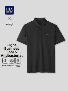 HLA | Light Business Polo Shirt Antimicrobial Quick-cooling