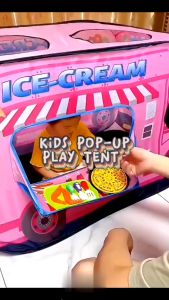 Ready Stock Castle Play Tent for Kids / Khemah Kids Car Tent Portable Folding Tent Camping Khemah Budak pretend play