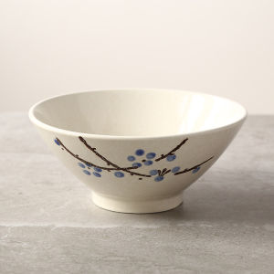 Japanese Hand-Painted Ceramic Dining Utensils 7-Inch Restaurant Salad Porridge Bowl Noodle Bowl Stir-Fry Soup Bowl