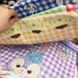 Beg Fail Kartun Comel Pelajar A4 Beg Tangan Dokumen Pejabat Beg Kelas Tambahan Japanese Sanrio Tuition Bag Tutoring Handbag A4 Large Laptop Bag Student Office 日系玉桂狗手提包A4大号笔记本电脑包学生办公试卷补习袋收补习包纳文件 H234