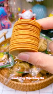 Bánh quy đồng tiền bơ sữa bánh quy đồng tiền mix 3 vị ngon giòn tan – Khối lượng 500g/ 1kg