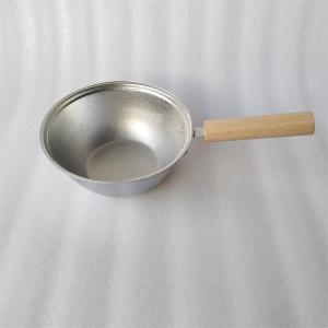 Thickened Aluminum Alloy Water Skimmer Spoon Flat Bottom Old Style Large Size for Home And Commercial Use with Handle