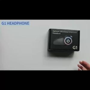 kebidumei | KEBIDUMEI Motorcycle Bluetooth5.3 Helmet Intercom Headset Music Sharing Hands Free Call Waterproof Heaphone with Ambient Light