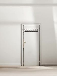 Premium Multi-functional Wall Mounted & Over Door Hook No Drilling Required