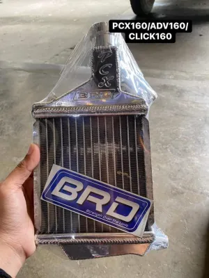 BRD RADIATOR ALLOY 2 ROWS POWER Original 👉 Honda Click 160 - PCX 160 - ADV 160