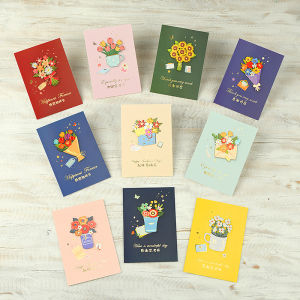 Teachers Day Creative 3D Wood Carving Greeting Card Handwritten Message Blank Ins Wind Simple Thank You Gift Card for Men And Women