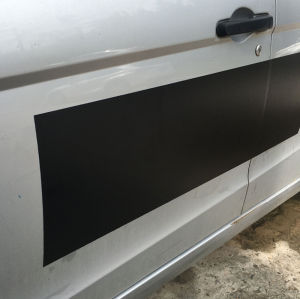 Magnetic White Soft Magnetic Sheet Cargo Lala Covering Bumper Stickers Silver Gray Strong Magnetic Stickers Fast Dog Body Covering Special Sticker