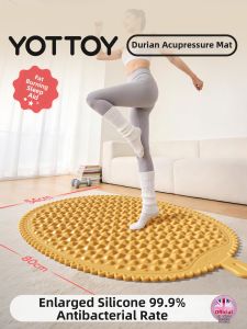 YOTTOY | Bromelain Liquid Reflexology Slow-Rebound Soft Silicone Foot Massage Pad