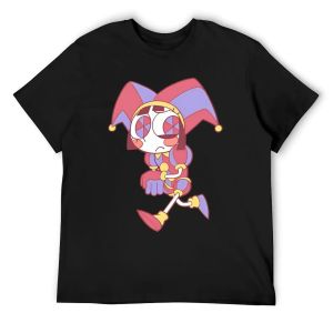 Bandai | The Amazing Digital Circus Children T-Shirt Cartoon Printed T Shirts Boys Casual Sports Short Sleeves Tops Summer Kids Clothing