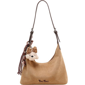 Toutou | Gift Puppy Velvet Hobo Bag