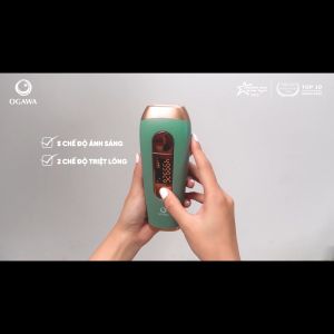 Máy triệt lông cá nhân OGAWA Beauty IPL - Triệt lông cá nhân- an toàn cho da