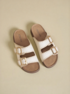 Josiny | Thick Sole Adjustable Strap Casual Slide Sandals