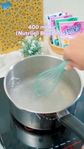 Nutrijell Ekonomis Coklat 20gr & Jelly Buah 10gr: Jelly Powder Serbuk Instan