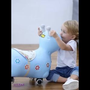Music Kids Baby Cartoon Sliding Car Children Riding Toys Bicycle Kereta Muzik Kanak-kanak Mainan Bayi Budak Basikal F02