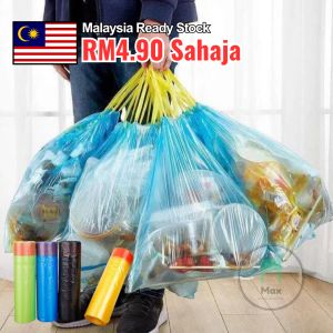 5 Rolls Garbage Bags Thick Convenient Environmental Plastic Trash