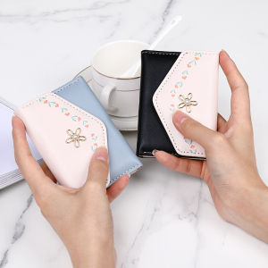 Smile Goddess Dompet Wanita Dompet Lipat Pendek Fashion Dompet Wanita Import Yang Indah D246