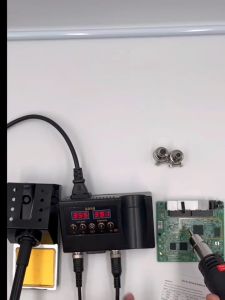 Mesin 8898 Solder Uap 2 in 1 Hot Blower dan Solder Adjustable 600W