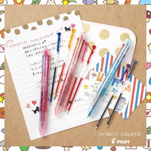 Pilot Coleto Limit Edition ปากกา หมึกน้ําแห้งเร็วอเนกประสงค์ ปลายกระสุนสีดําและสีน้ําเงินสําหรับการเขียนรายวัน