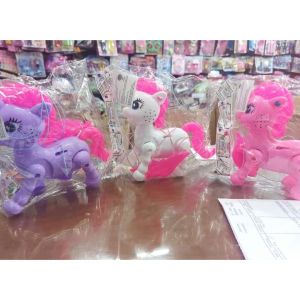 MAINAN ANAK KUDA PONI BERJALAN ADA MUSIK DAN LAMPU LED PROMO TERMURAH COD