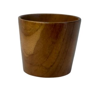 Gelas minum kayu jati kwalitas premium tanpa bahan kimia