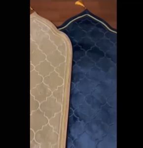 Promo Sajadah Turki Tebal Kubah Polos Warna Dilapisi Busa Ukuran Jumbo Anti Slip Bisa Sablon Nama